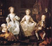 William Hogarth The Graham Children oil painting artist